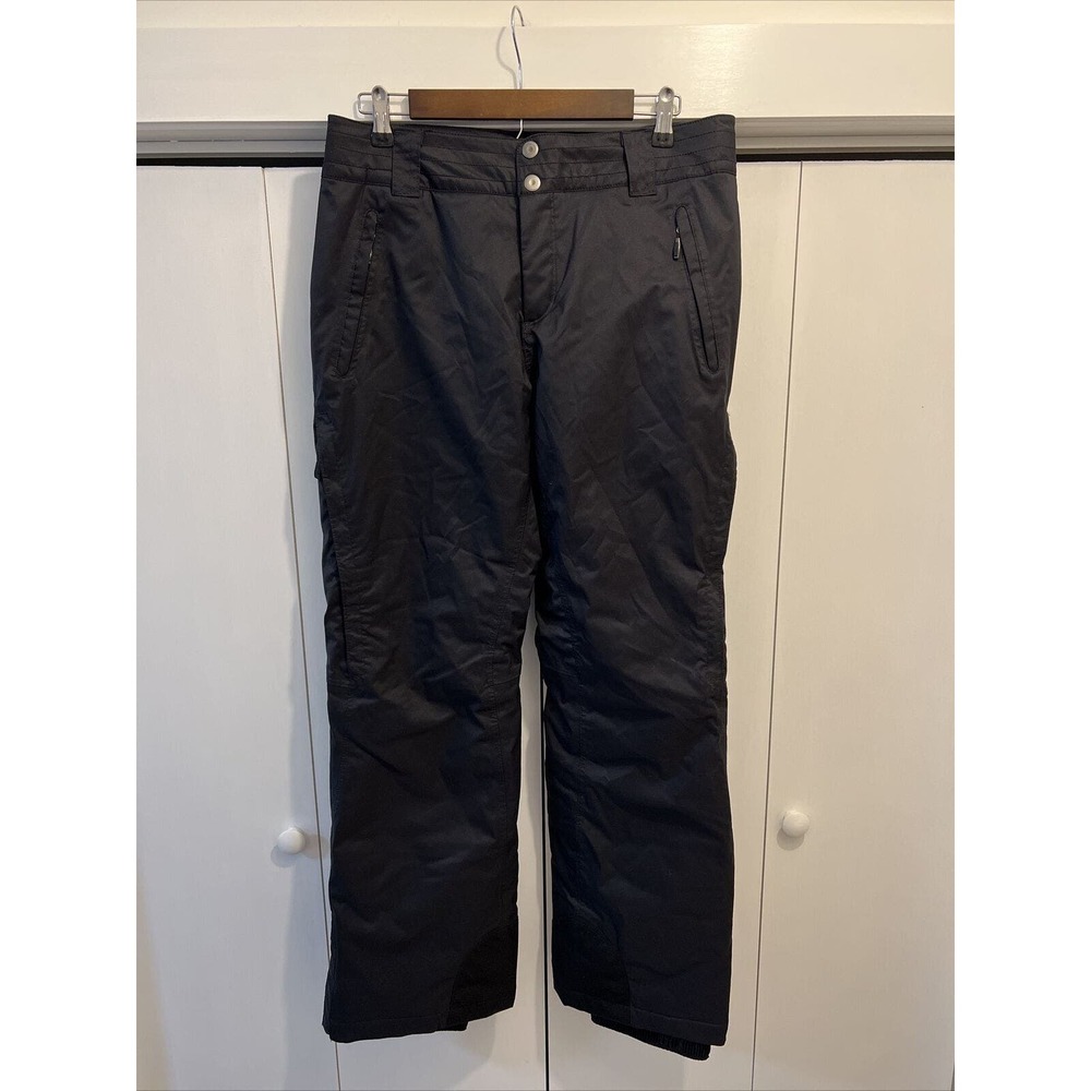 Columbia Mens M Hot Seat II Pants Omni-Heat BLACK Omni-Tech Reflective‎ WARM!